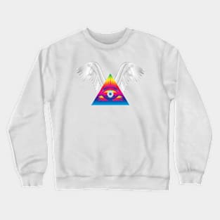 Third Eye with Wings Crewneck Sweatshirt